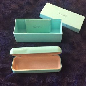 Tiffany & Co. Eye glass case and box